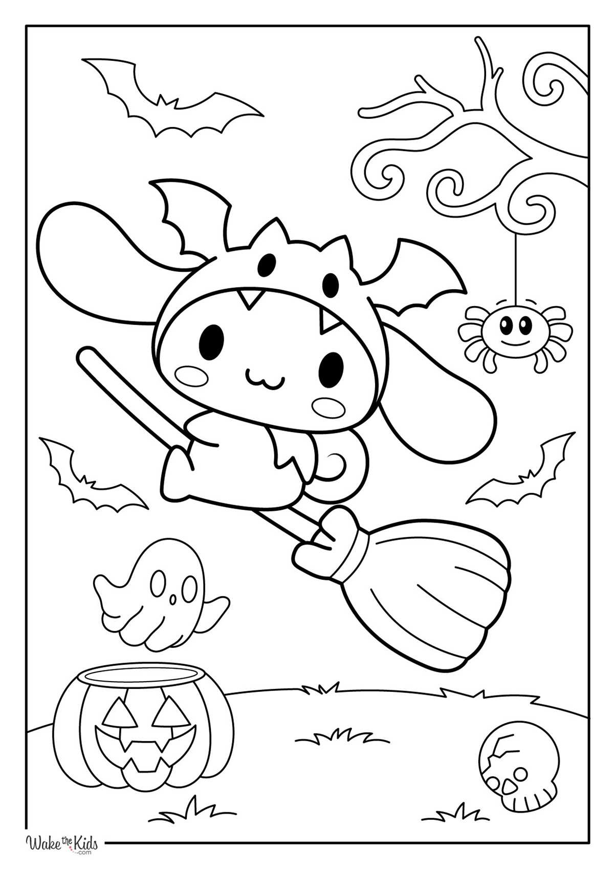 cinnamoroll coloring page printable