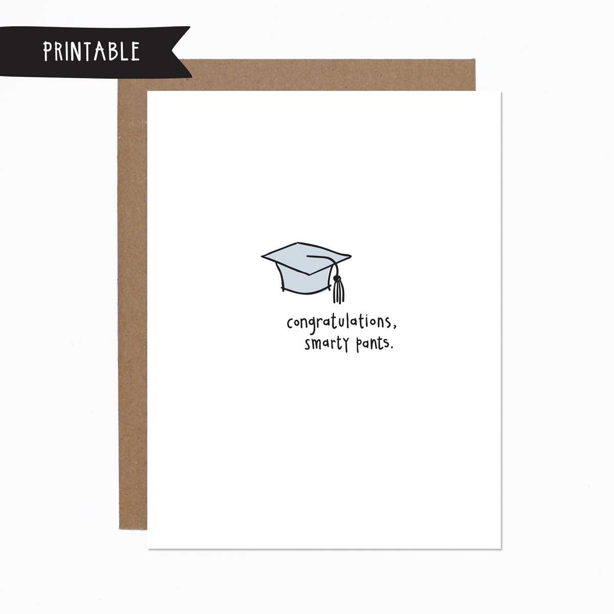 printable graduation card