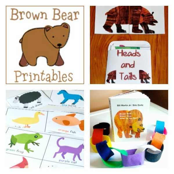 brown bear brown bear printables