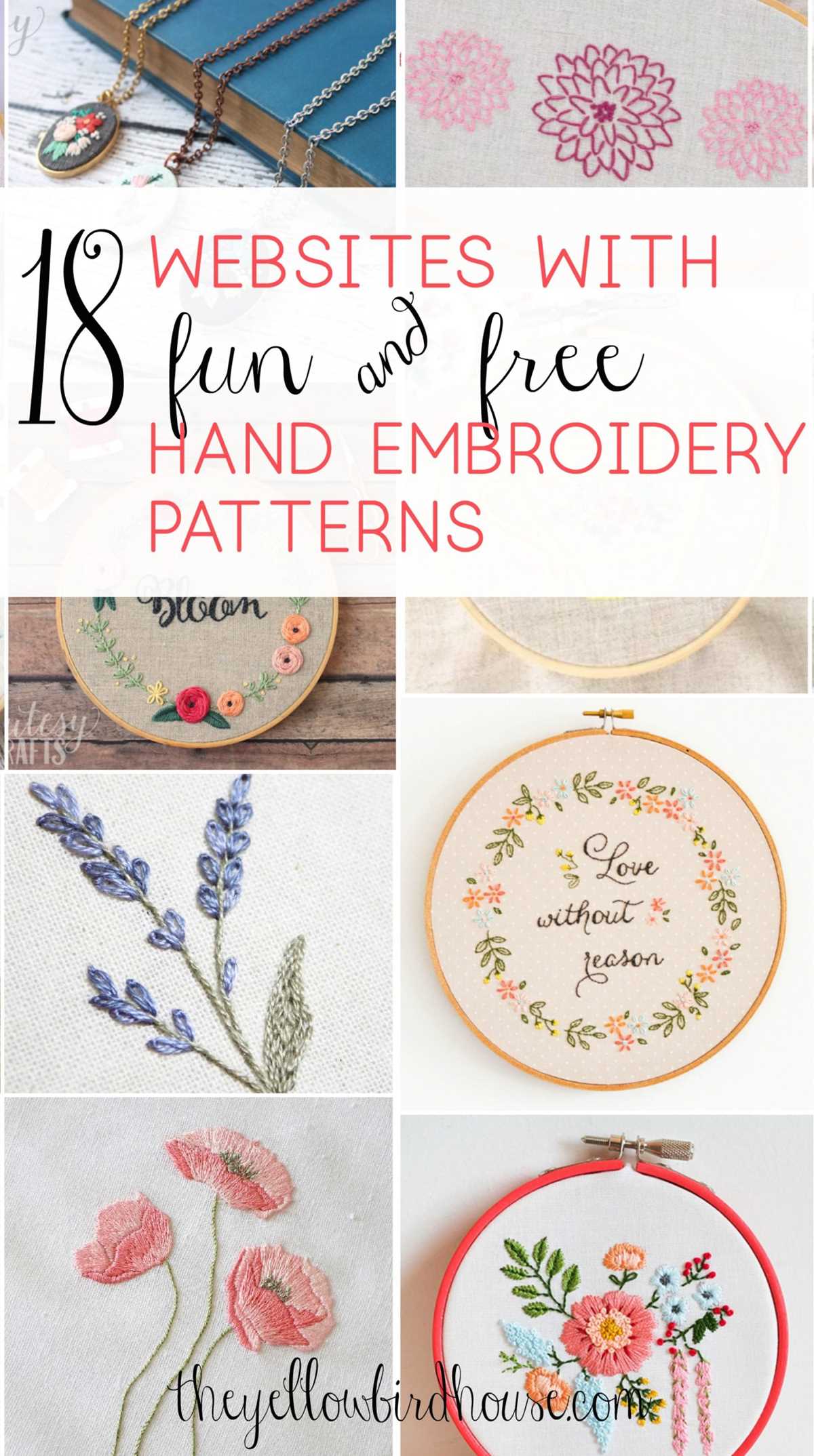 printable embroidery pattern
