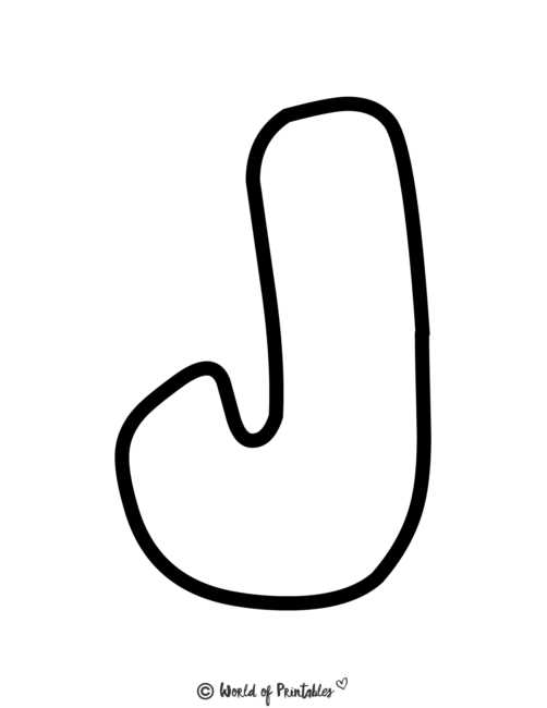 bubble alphabet printables