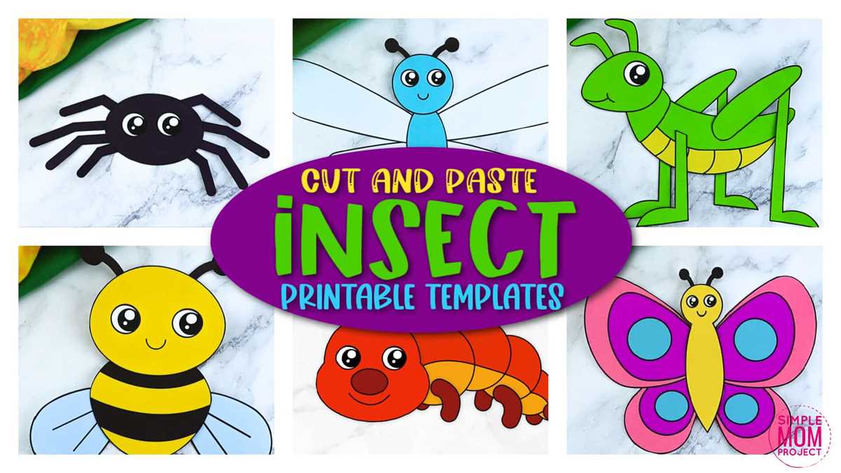 bug template printable