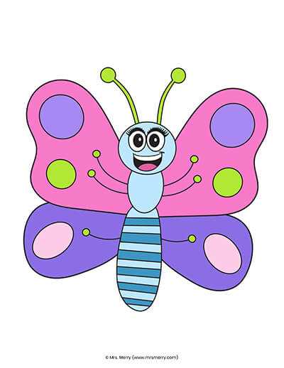 butterfly cut out printable