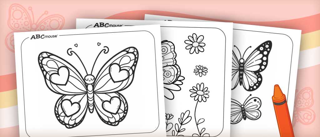 butterfly printable coloring