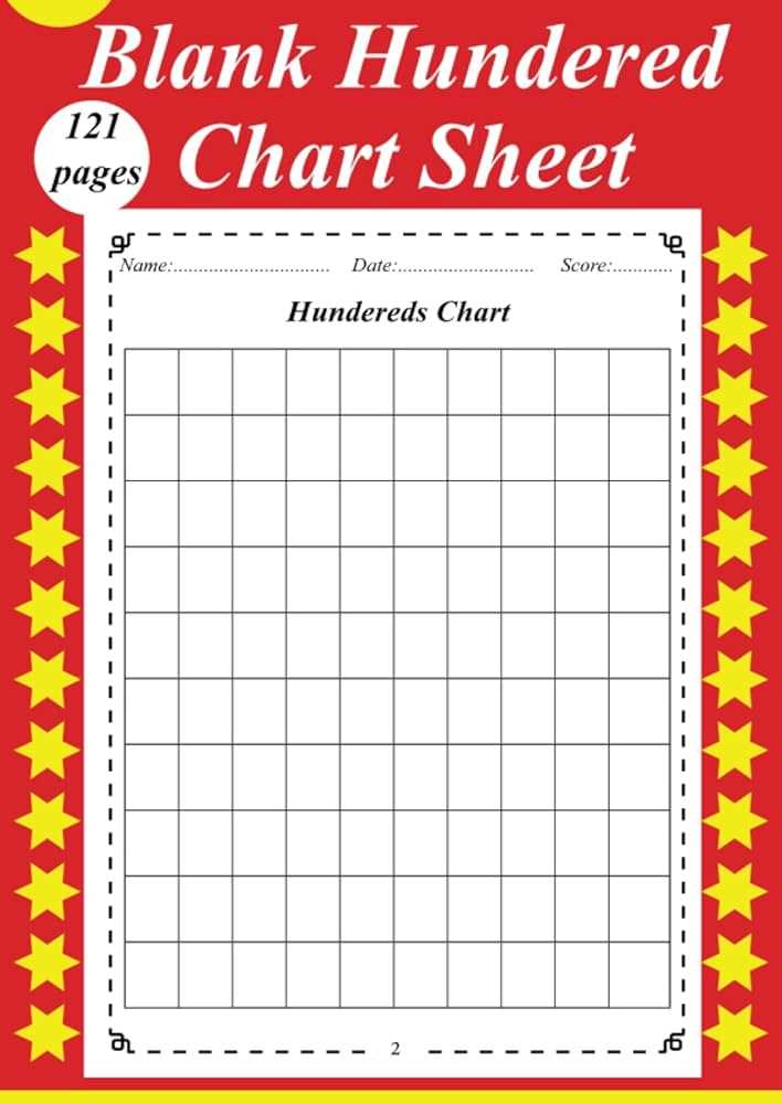 printable blank 100 chart
