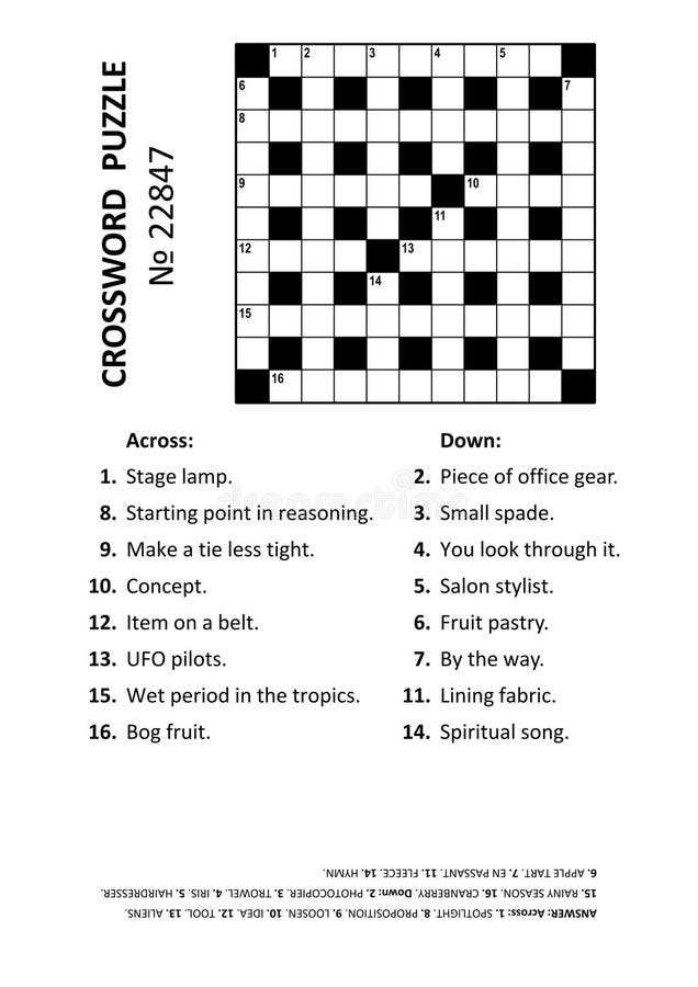 printable large crossword puzzles