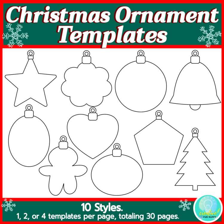 printable christmas tree ornaments