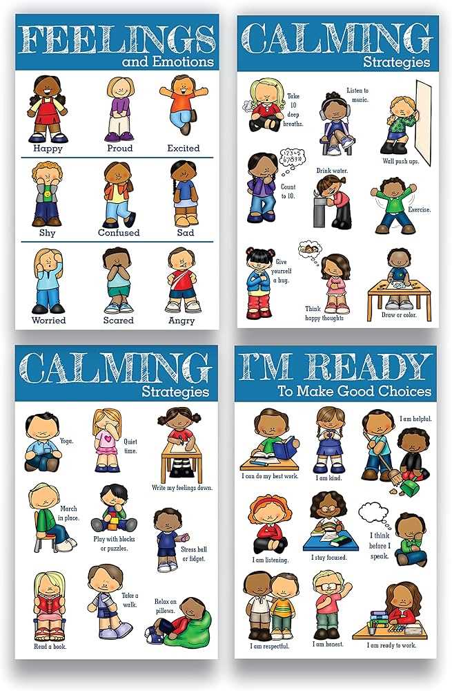 calming corner printables