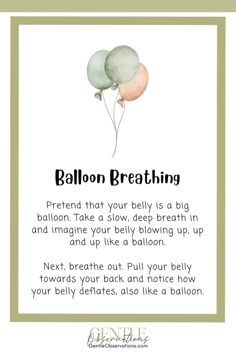 calming printable breathing exercises