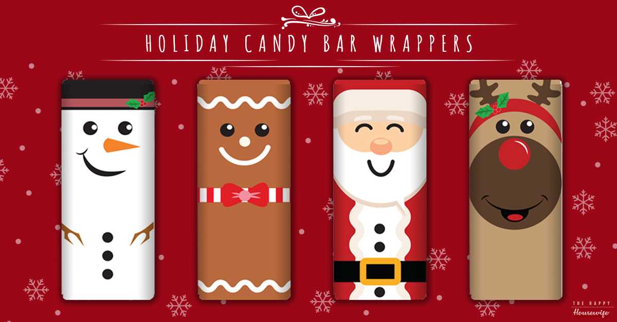 candy bar wrappers printable