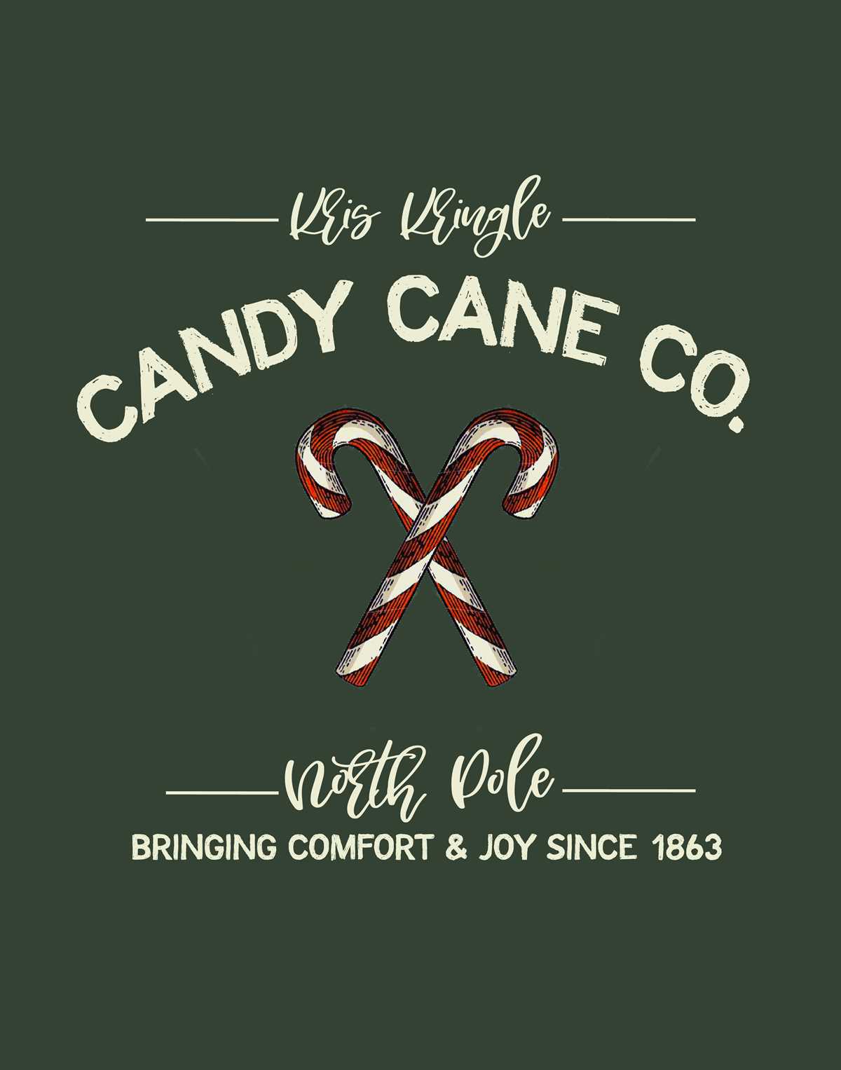 candy canes printable