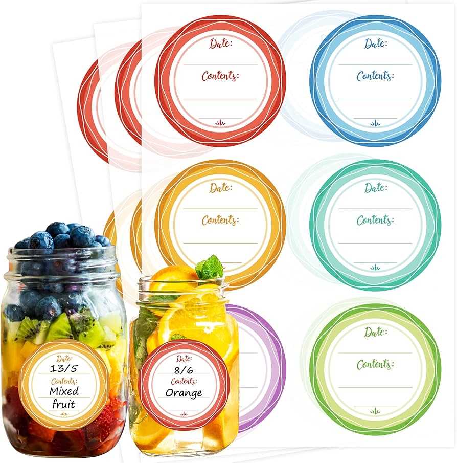 canning jar printable labels