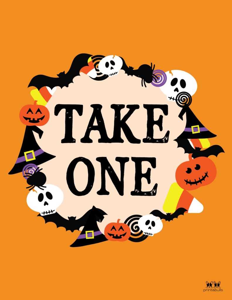 printable happy halloween sign