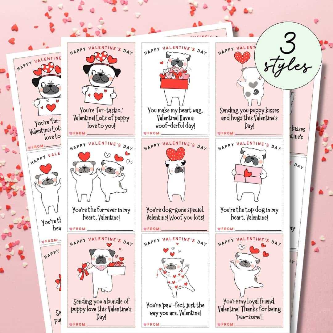 childrens valentines day cards printable