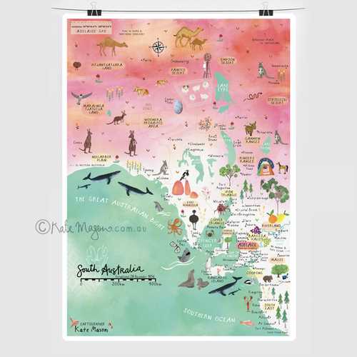 australia map printable