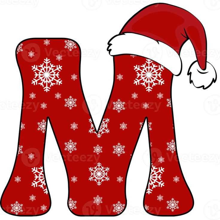 christmas alphabet printable letters