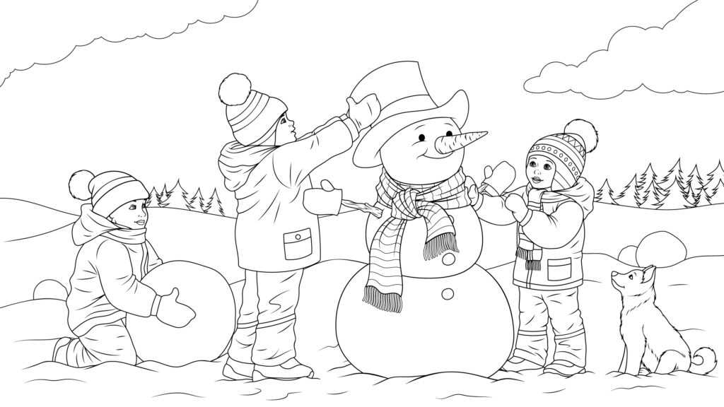 christmas snowman printables