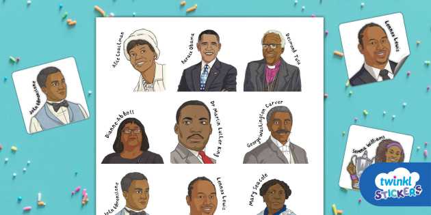 black history printables