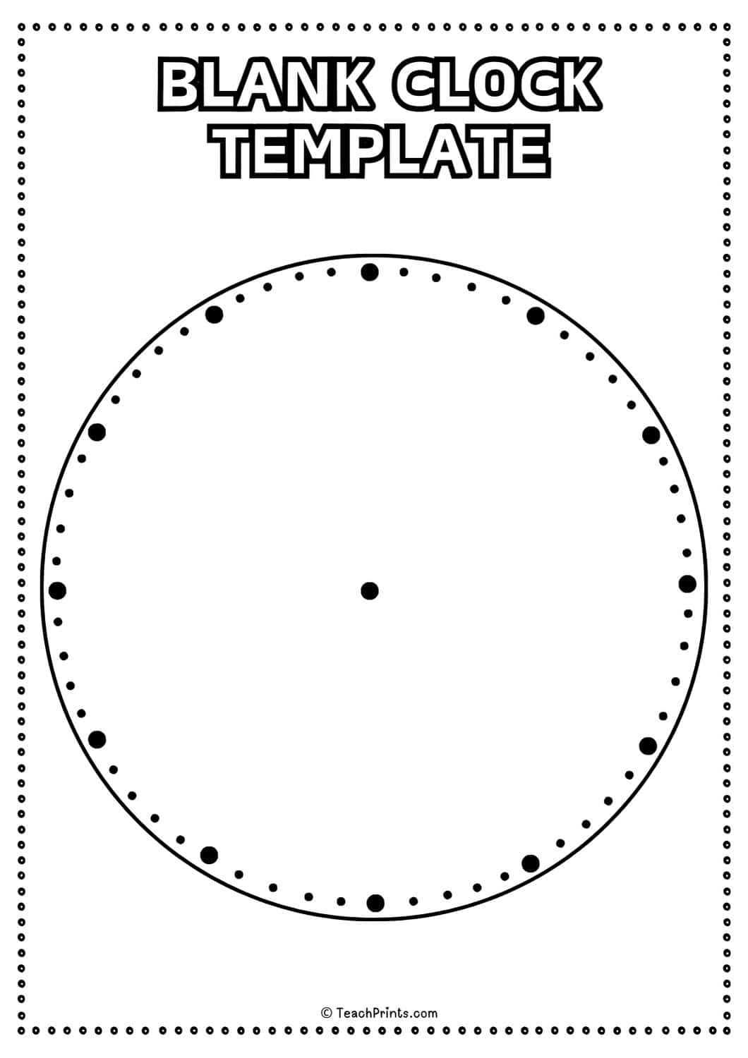 clock face free printable clock face free printable
