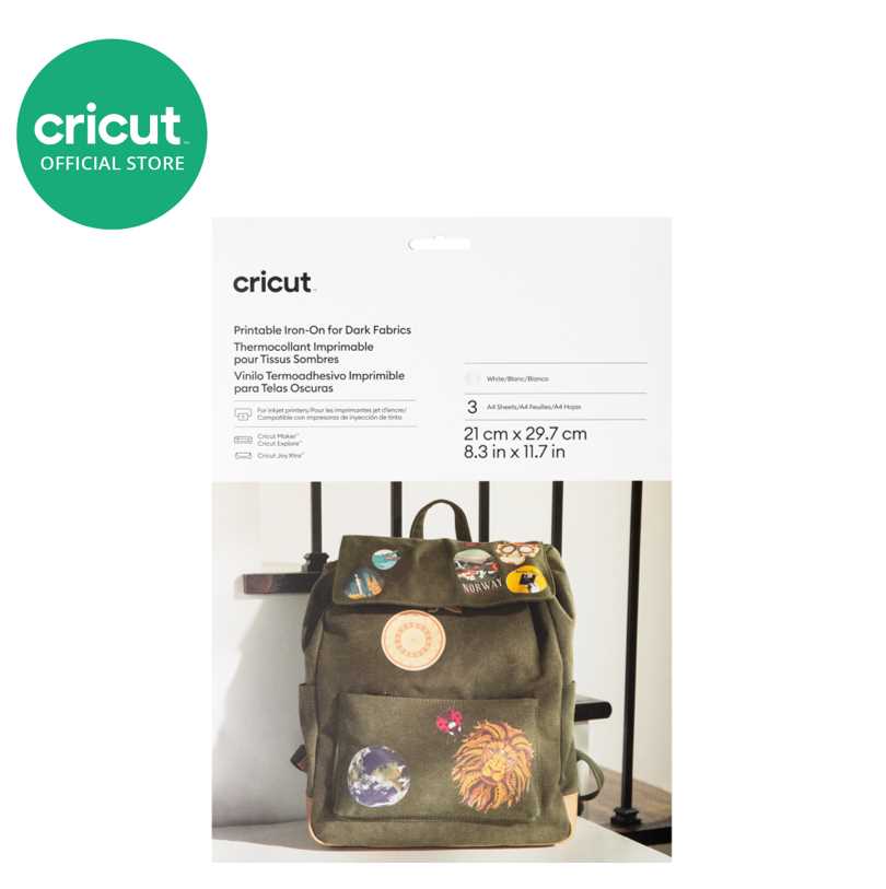 cricut printable iron on sheets