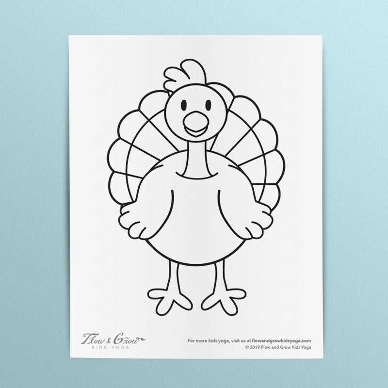 free printable turkey pictures to color