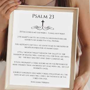 free printable psalm 23 prayer