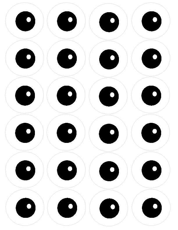 cute eyes printable