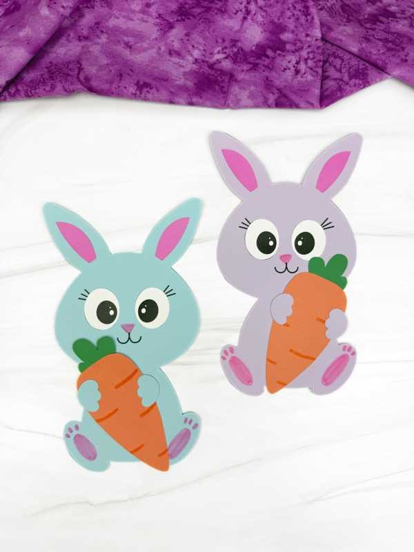 printable bunny rabbit template