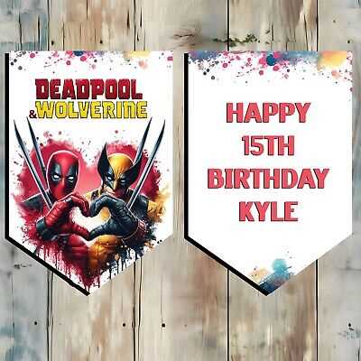 deadpool and wolverine cake topper printable
