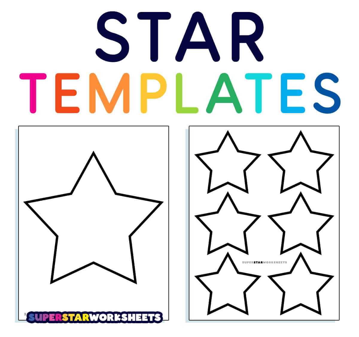star cut outs printable
