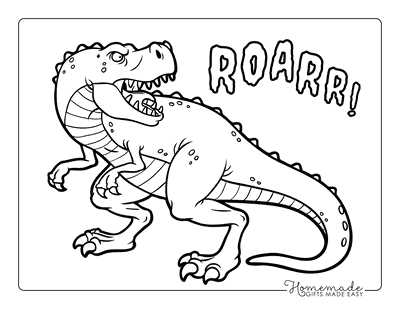 dinosaur coloring pages printable free