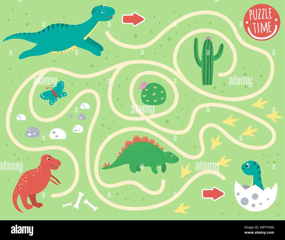 dinosaur puzzle printable
