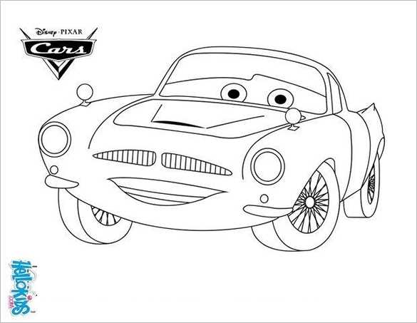 disney cars coloring pages free printable