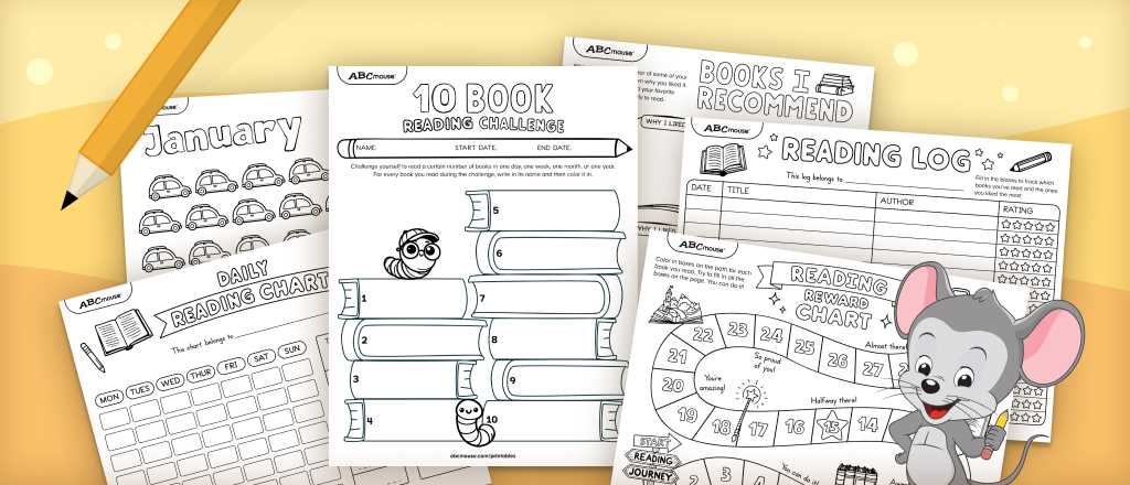 free reading log printable