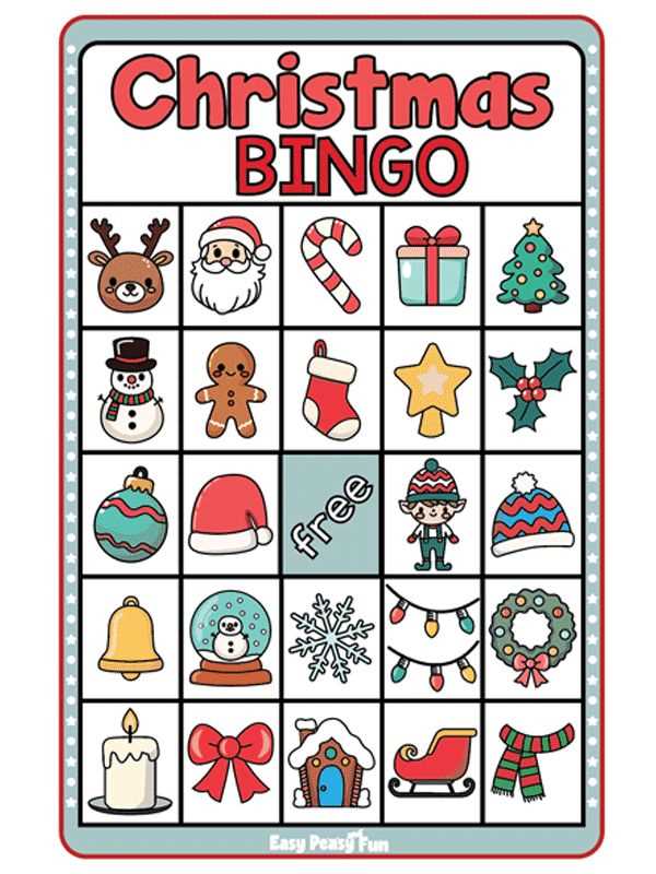 bingo cards christmas printable bingo cards christmas printable