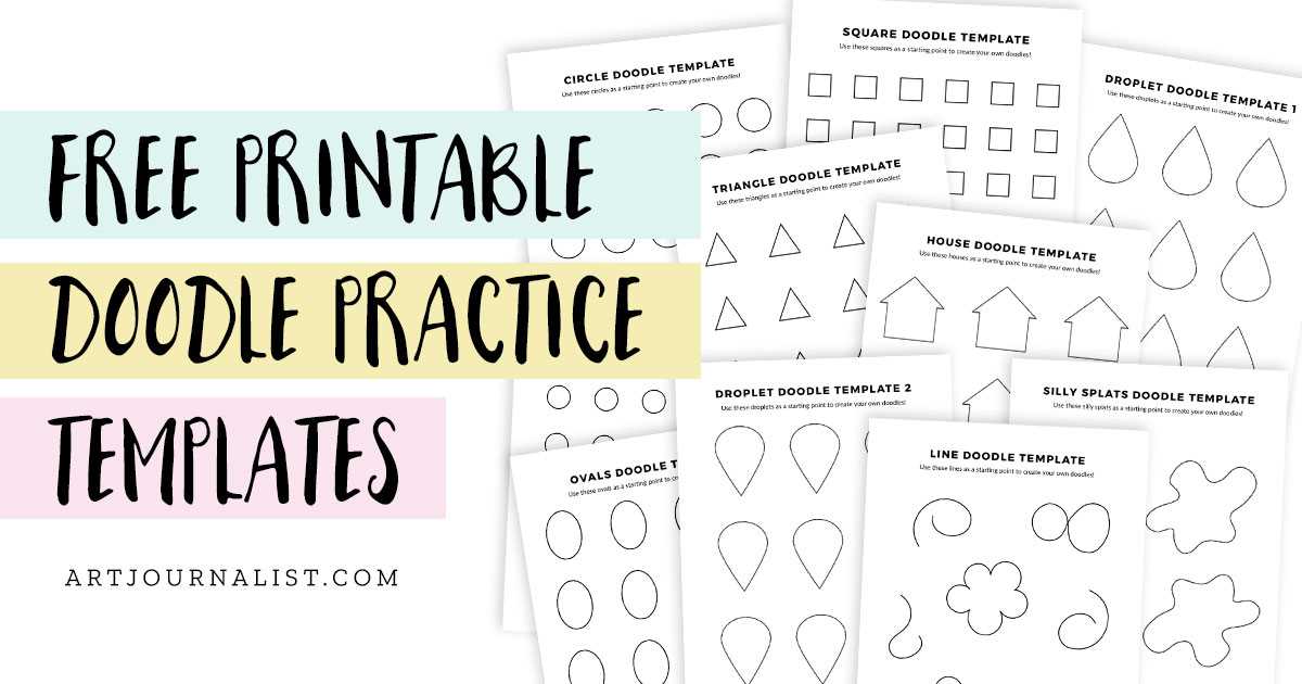 doodle pages printable