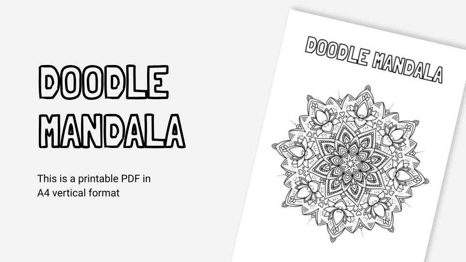 doodle pages printable