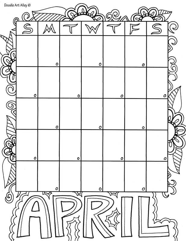 doodle pages printable