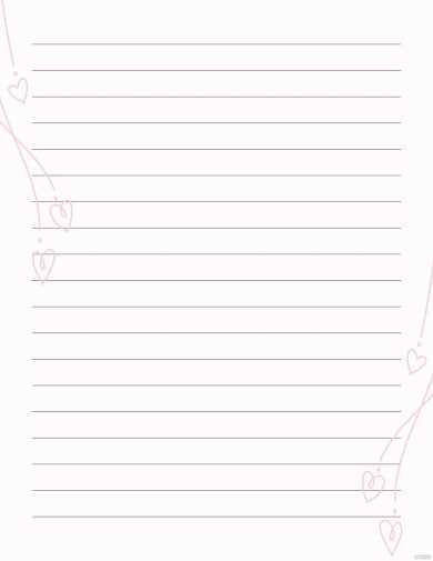 printable paper for writing