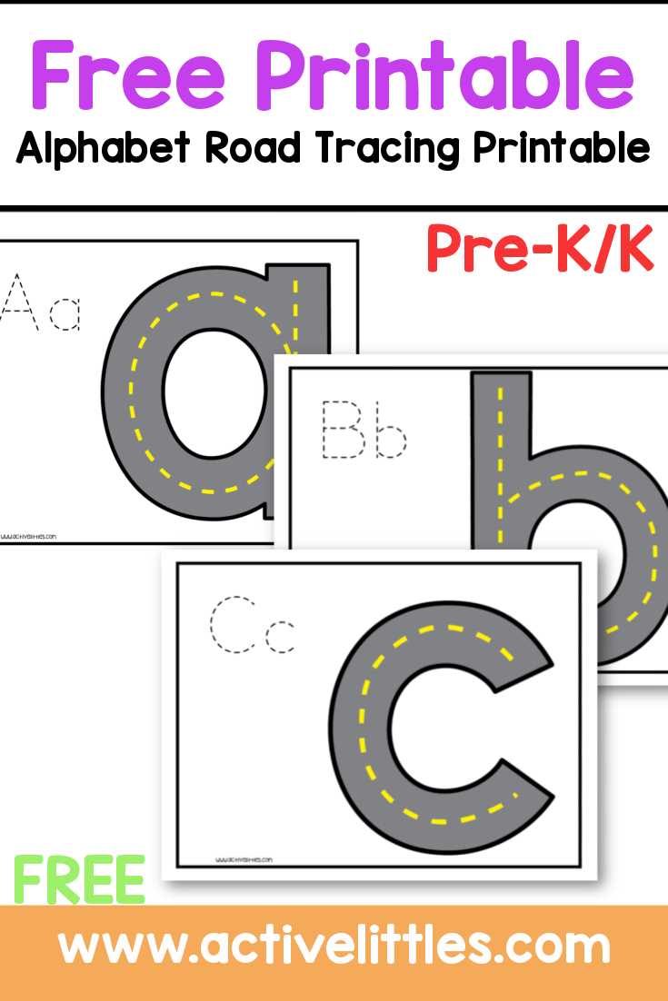 tracing letters printable free