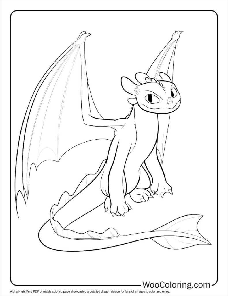 dragon coloring printable