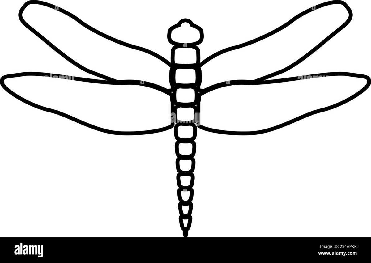 dragonfly template printable