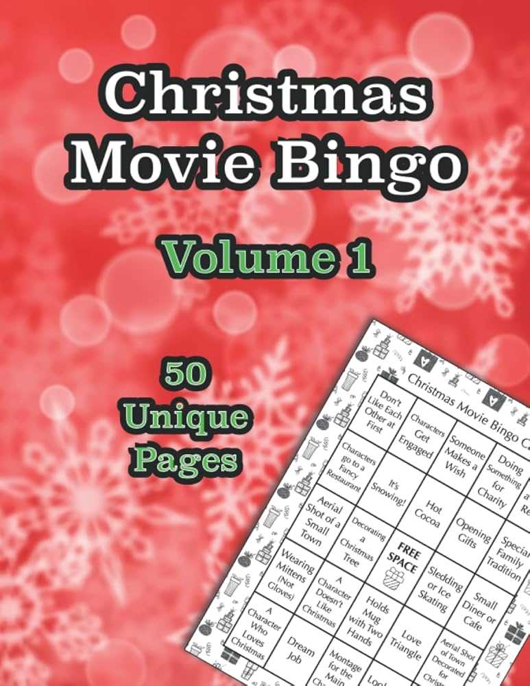 christmas movie bingo printable