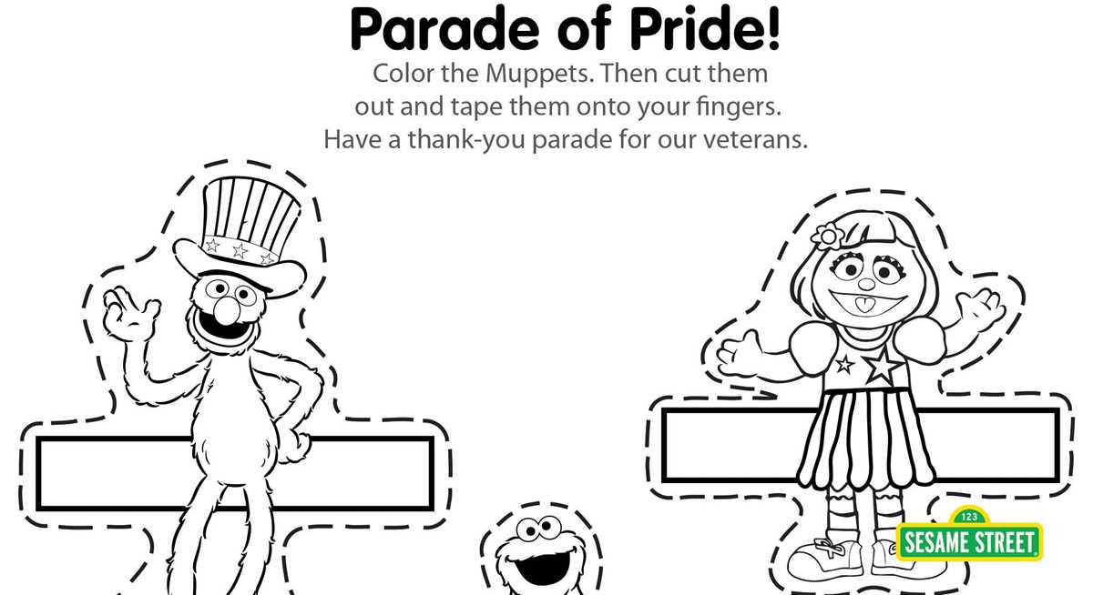 sesame street printables