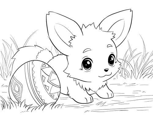 easter coloring printable pages