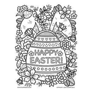 easter egg coloring pages free printable easter egg coloring pages free printable
