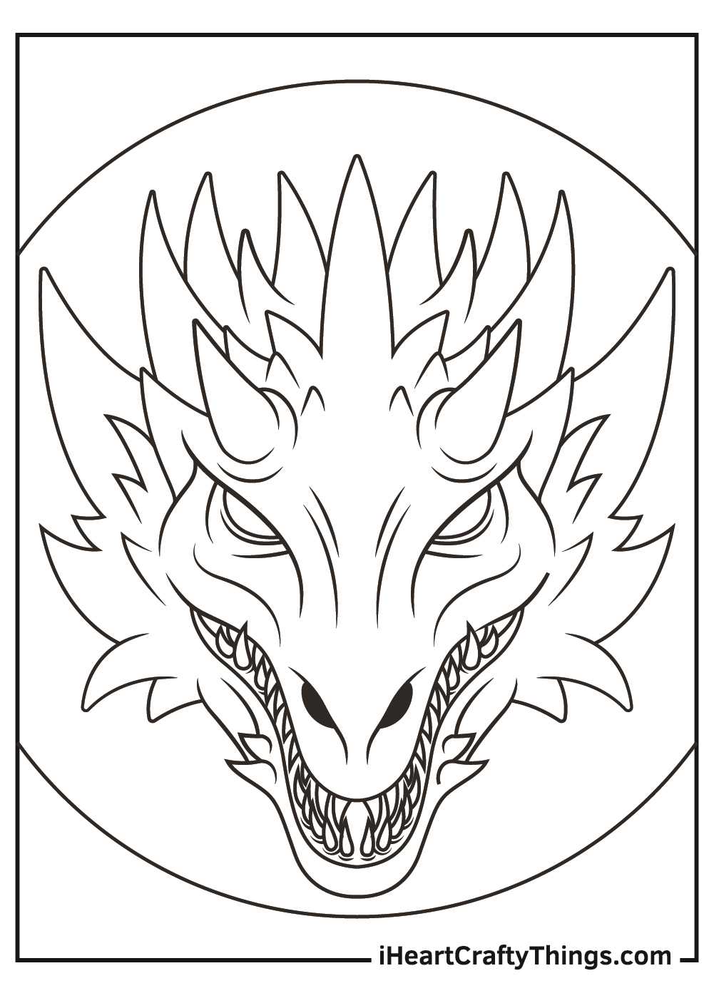 dragon printables free