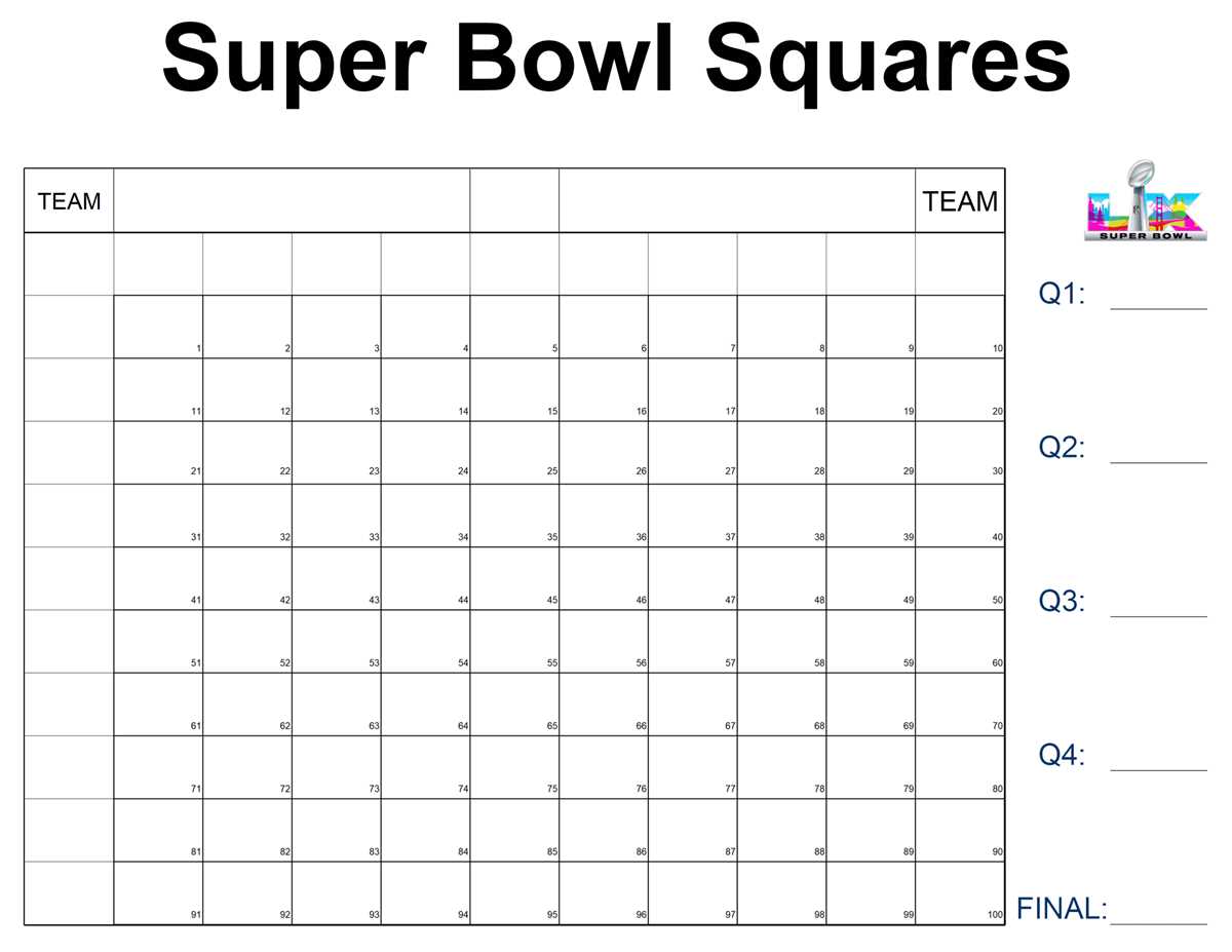 super bowl block pool printable