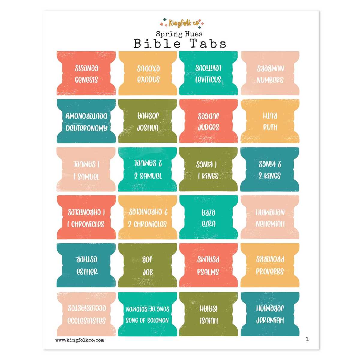 printable bible tabs free