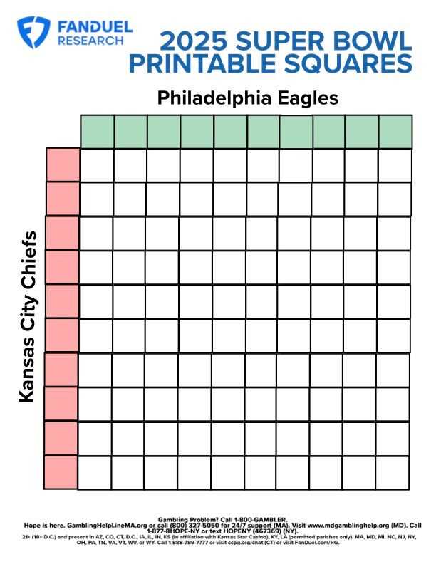 nfl football pool sheets printable